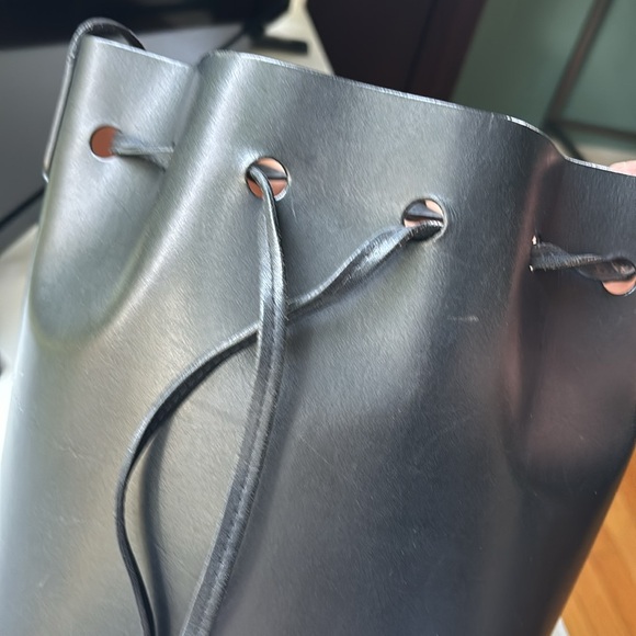 Mansur Gabriel mini bucket bag black/ballerina - Picture 15 of 17